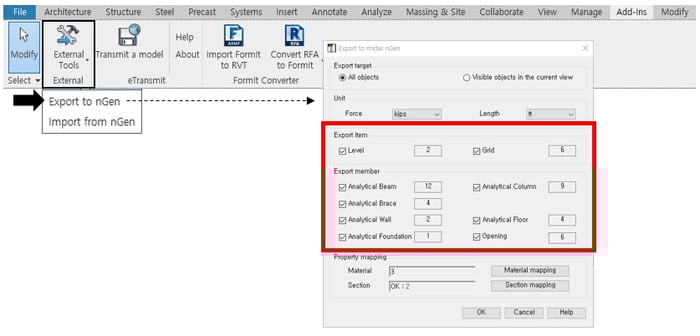 nGen Link for Revit Structure