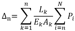 Erection Sequence Analysis Formula