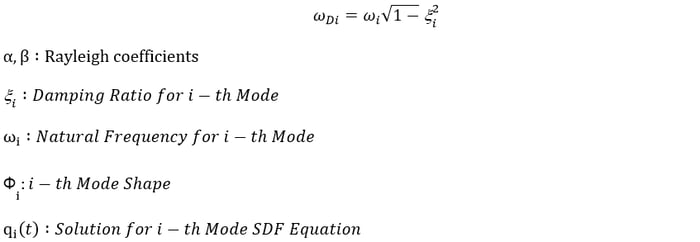 time history analysis EQ19