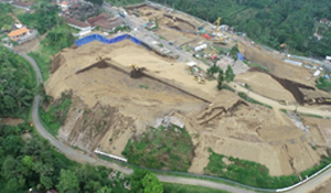 The Effect Of Surface Contour, Cut And Fill To The 3D Settlement Analysis